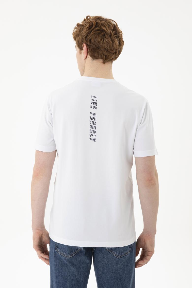 Erkek Beyaz Tişört - 50287065001