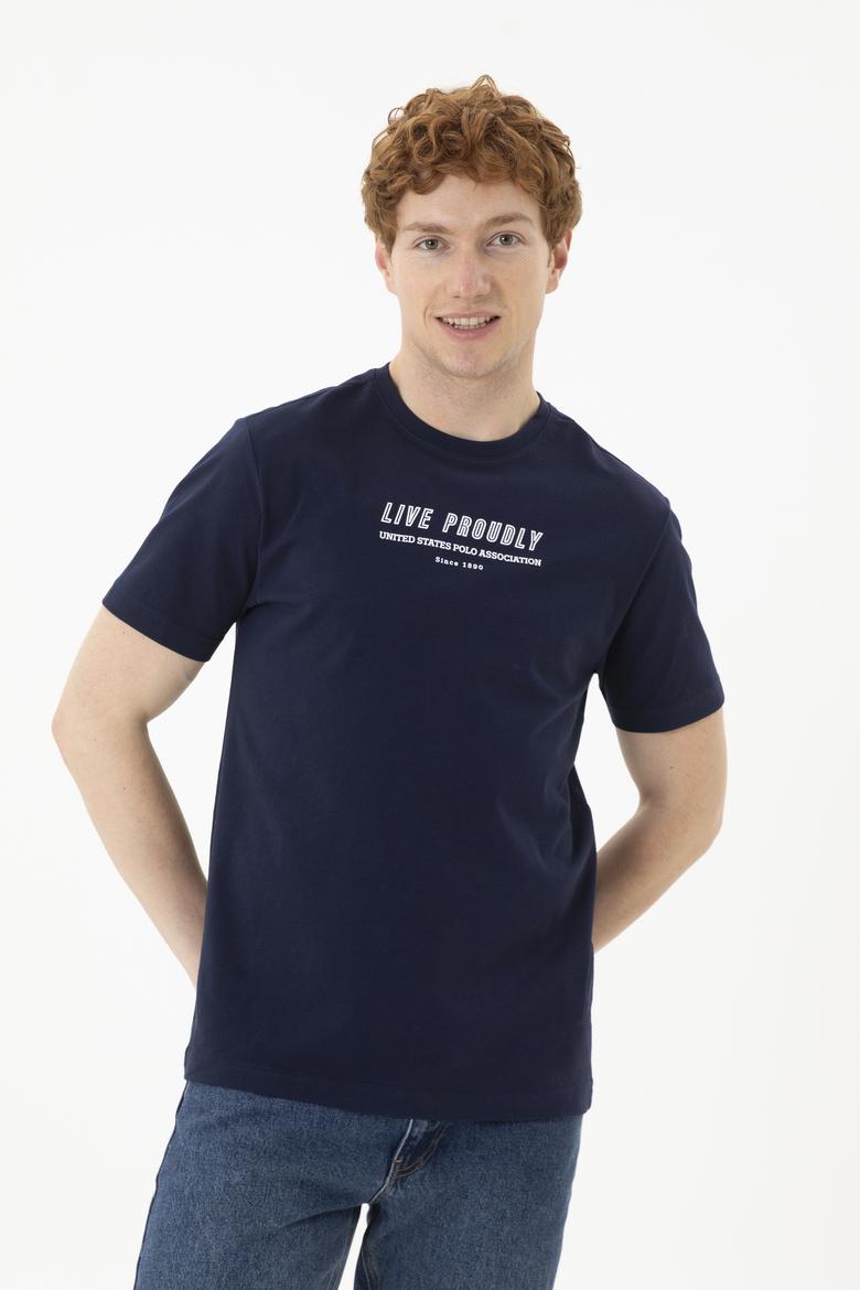 Erkek Lacivert Tişört - 50287065011