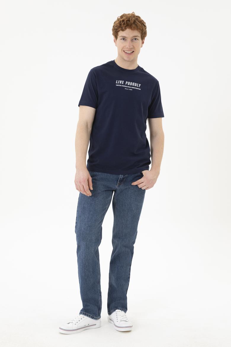 Erkek Lacivert Tişört - 50287065011