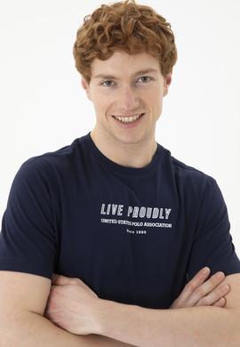 Erkek Lacivert Tişört - 50287065011