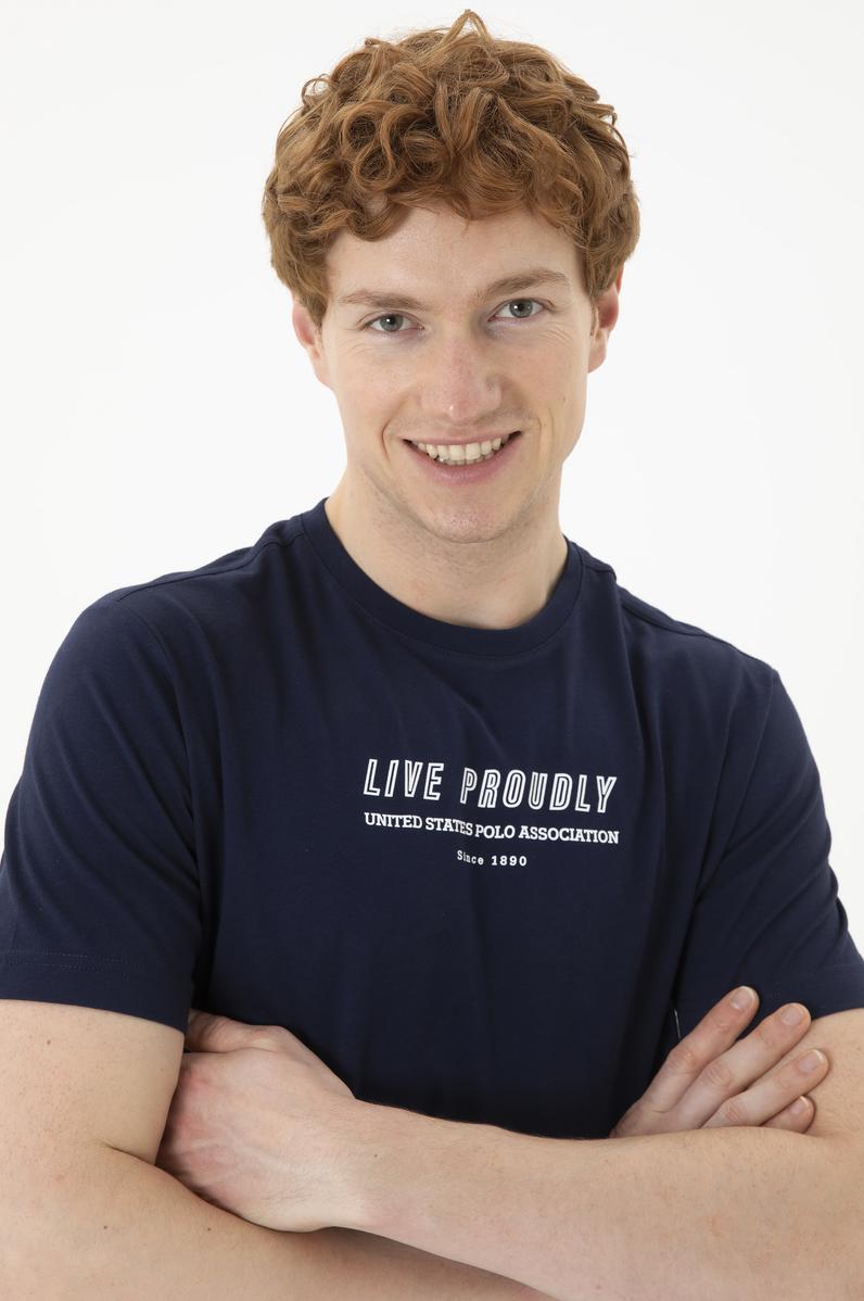 Erkek Lacivert Tişört