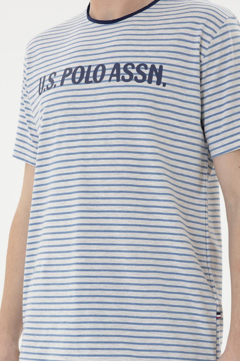 Erkek Gri Melanj Pijama Takımı - 50291682001