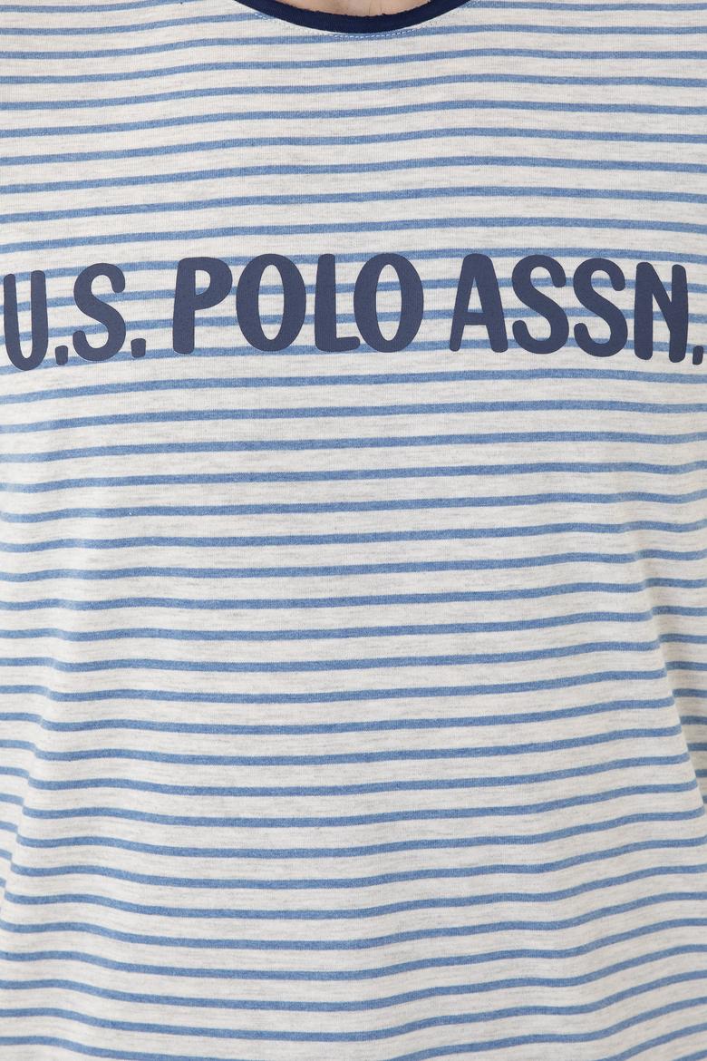 Erkek Gri Melanj Pijama Takımı - 50291682001