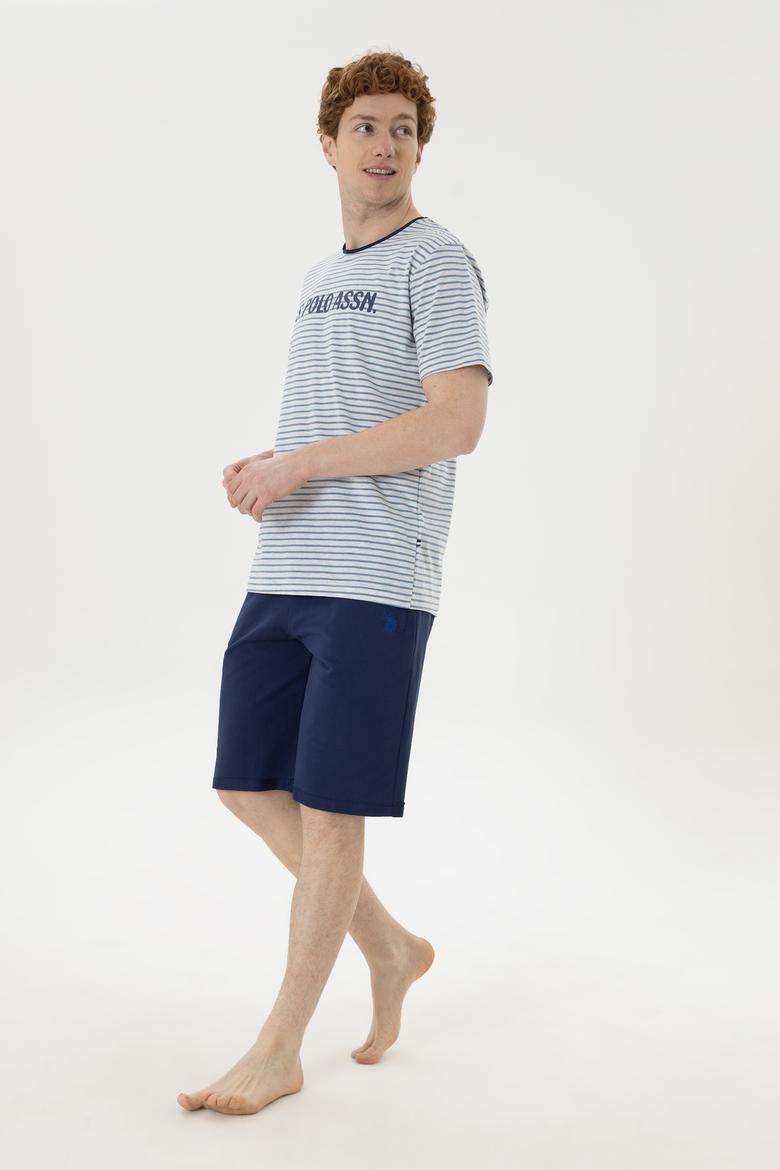 Erkek Gri Melanj Pijama Takımı - 50291682001