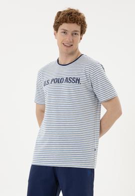 Erkek Gri Melanj Pijama Takımı - 50291682001