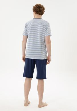 Erkek Gri Melanj Pijama Takımı - 50291682001