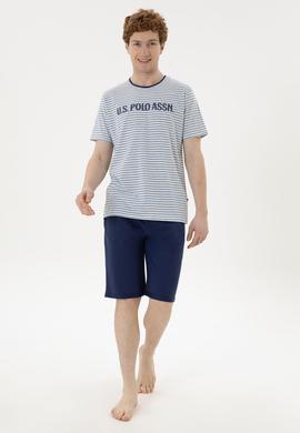 Erkek Gri Melanj Pijama Takımı - 50291682001