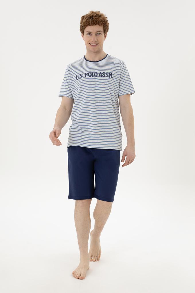 Erkek Gri Melanj Pijama Takımı