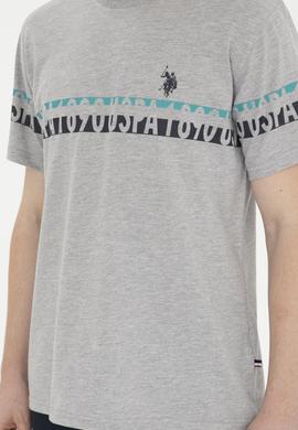 Erkek Gri Melanj Pijama Takımı - 50291687002