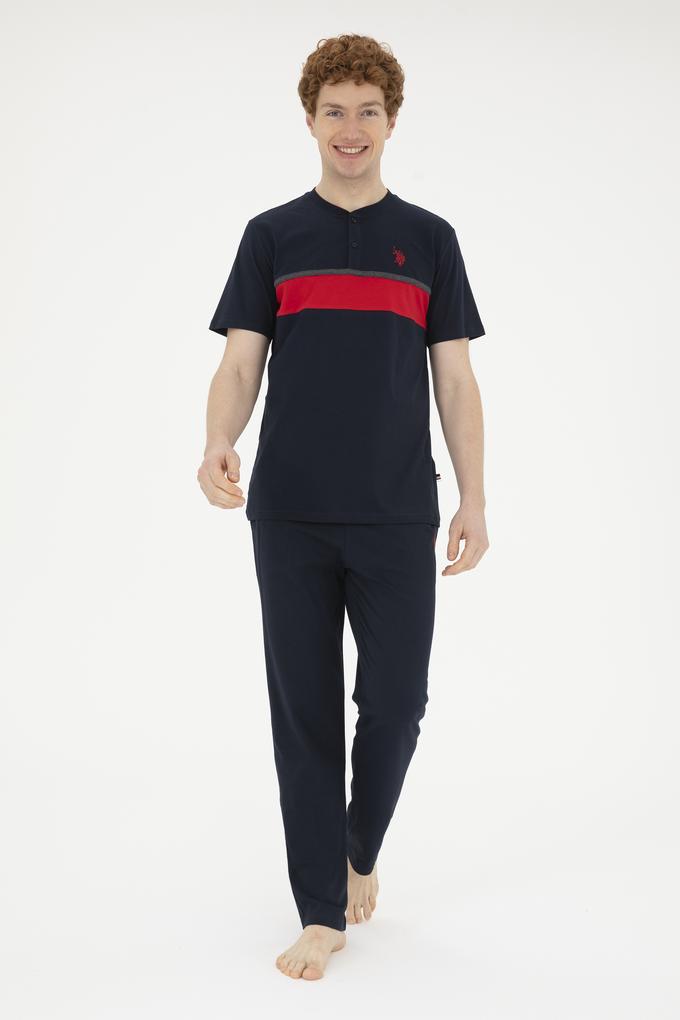 Erkek Lacivert Pijama Takımı