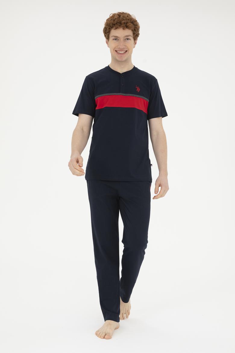 Erkek Lacivert Pijama Takımı