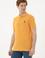 Erkek Koyu Sarı Basic Polo Yaka Tişört