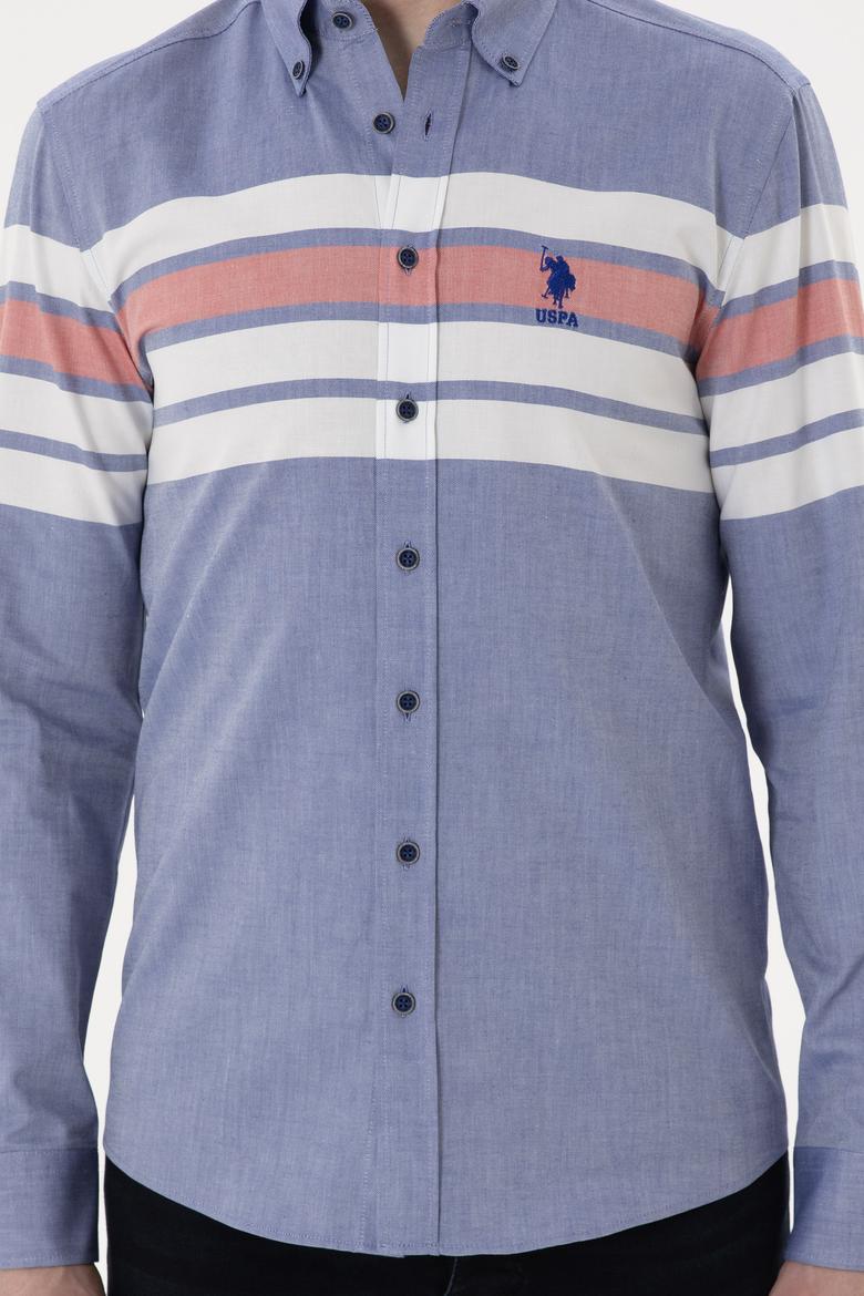 Erkek Kırmızı Uzun Kollu Gömlek - 50246189016