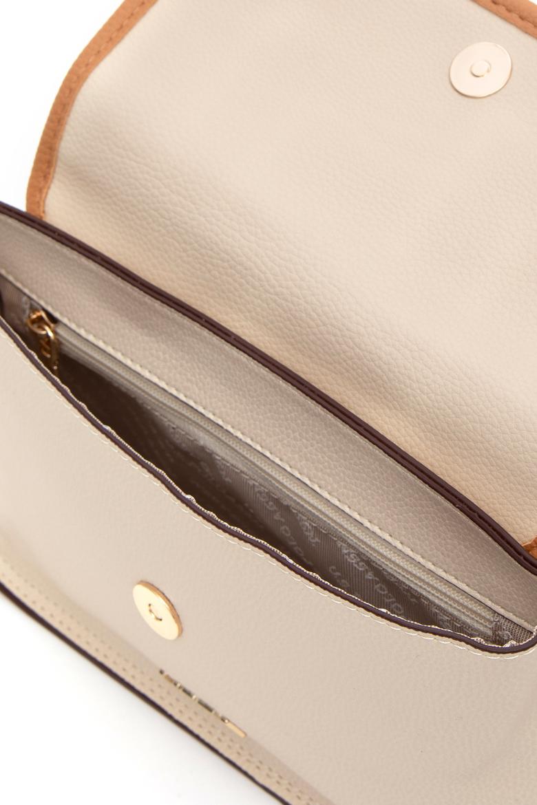 Kadın Krem Çapraz Çanta - 50279399001