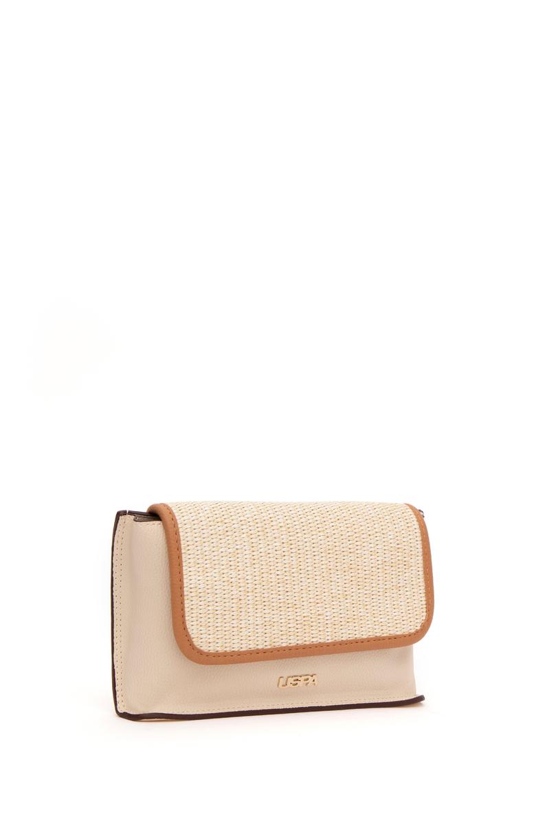 Kadın Krem Çapraz Çanta