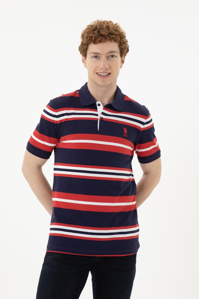 Erkek Lacivert Polo Yaka Tişört