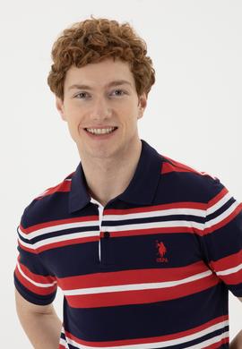 Erkek Lacivert Polo Yaka Tişört - 50263219007