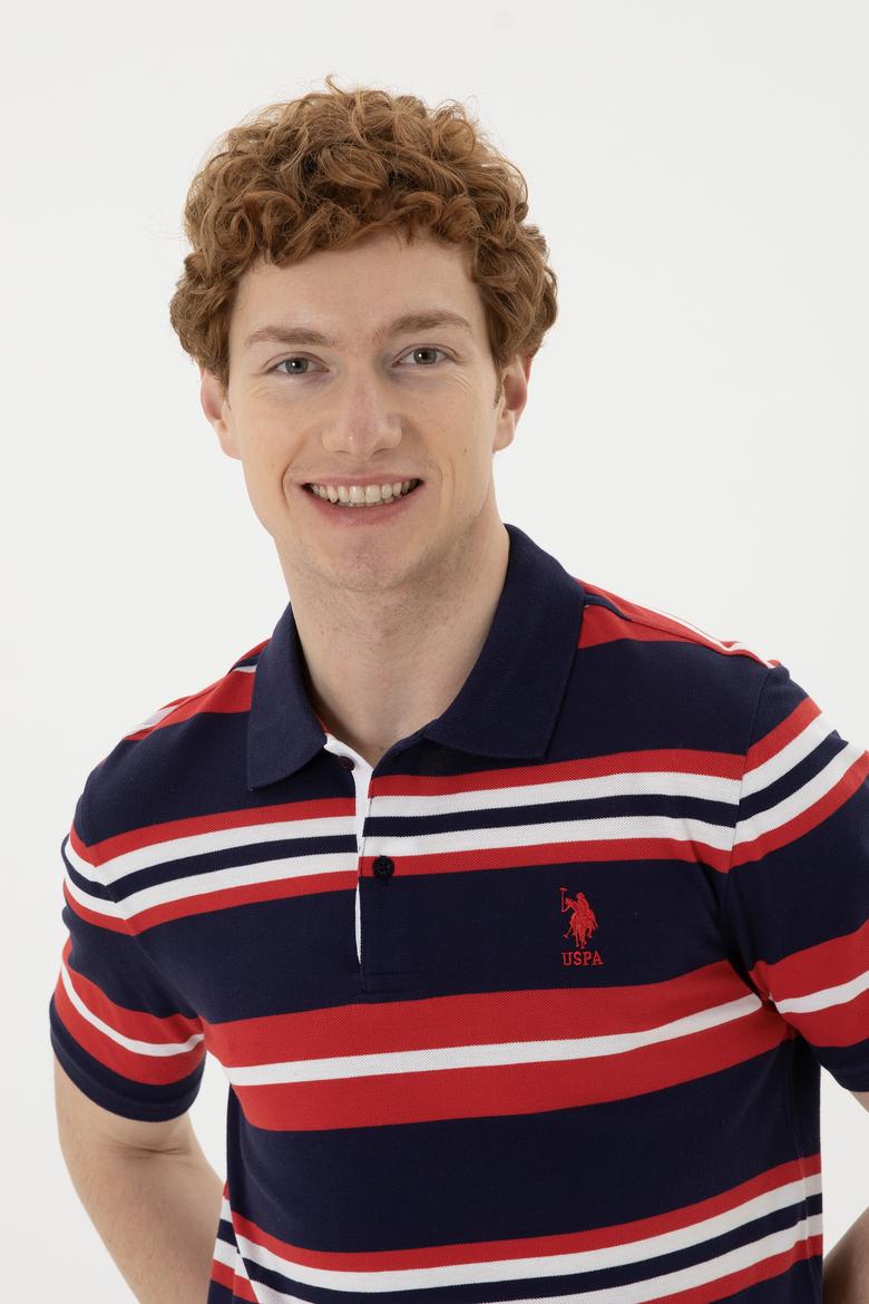 Erkek Lacivert Polo Yaka Tişört - 50263219007