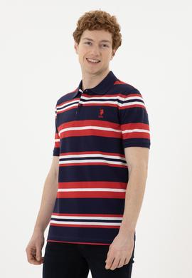 Erkek Lacivert Polo Yaka Tişört - 50263219007