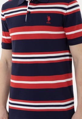 Erkek Lacivert Polo Yaka Tişört - 50263219007