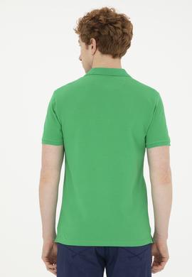 Erkek Yeşil Basic Tişört - 50263238121