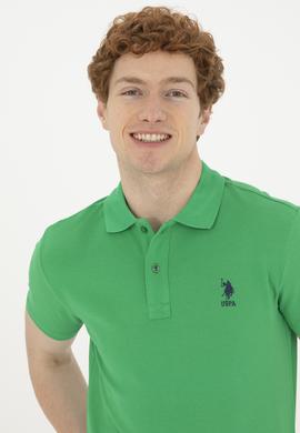 Erkek Yeşil Basic Tişört - 50263238121