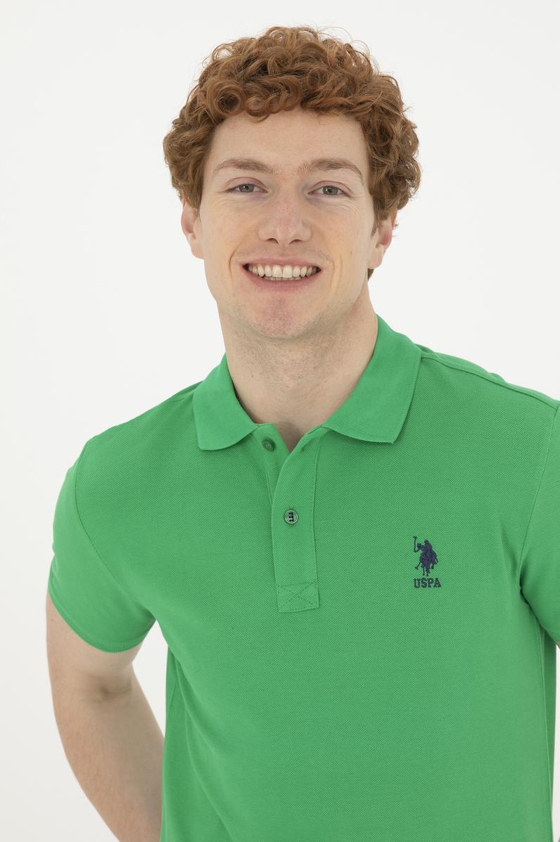 Erkek Yeşil Basic Tişört