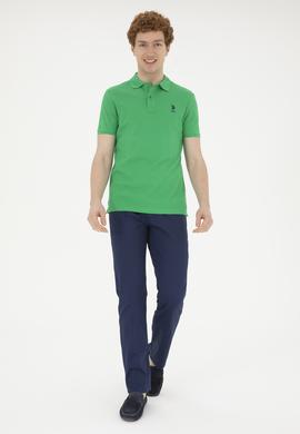 Erkek Yeşil Basic Tişört - 50263238121