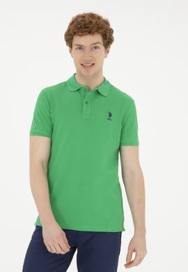 Erkek Yeşil Basic Tişört - 50263238121