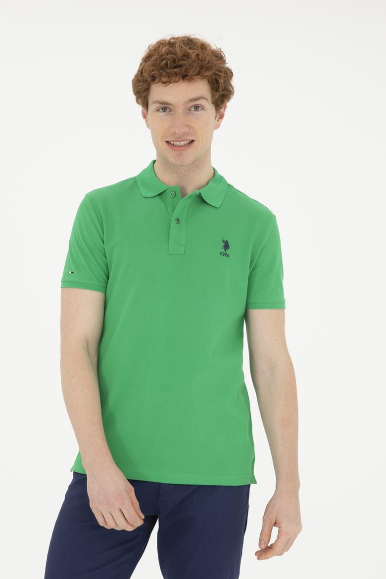 Erkek Yeşil Basic Tişört - 50263238121