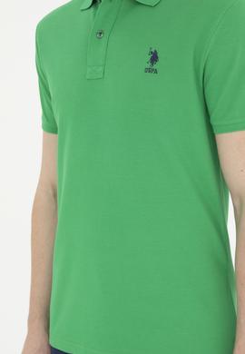 Erkek Yeşil Basic Tişört - 50263238121