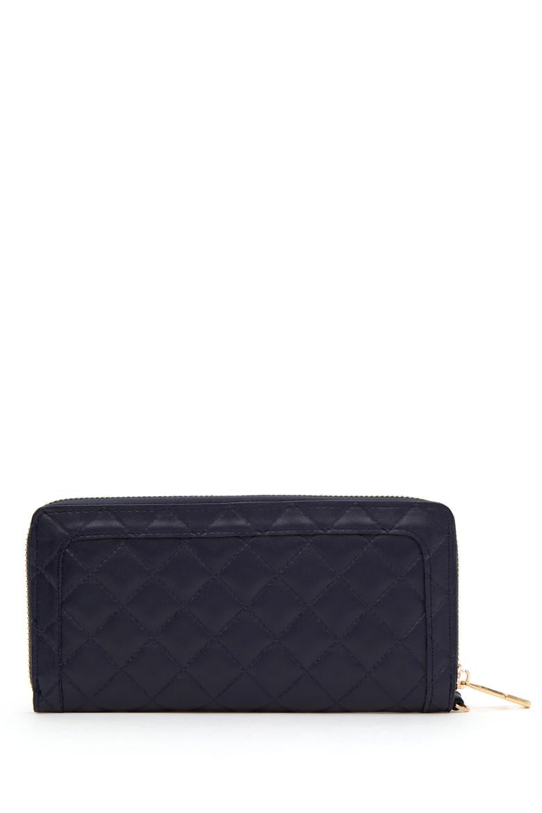 Kadın Lacivert Cüzdan - 50277895004