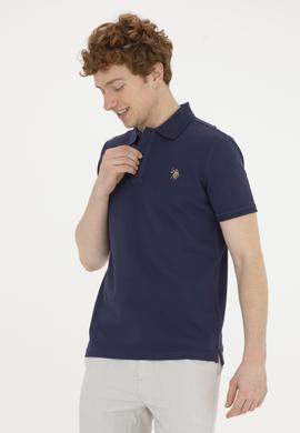 Erkek Lacivert Basic Tişört - 50267944010