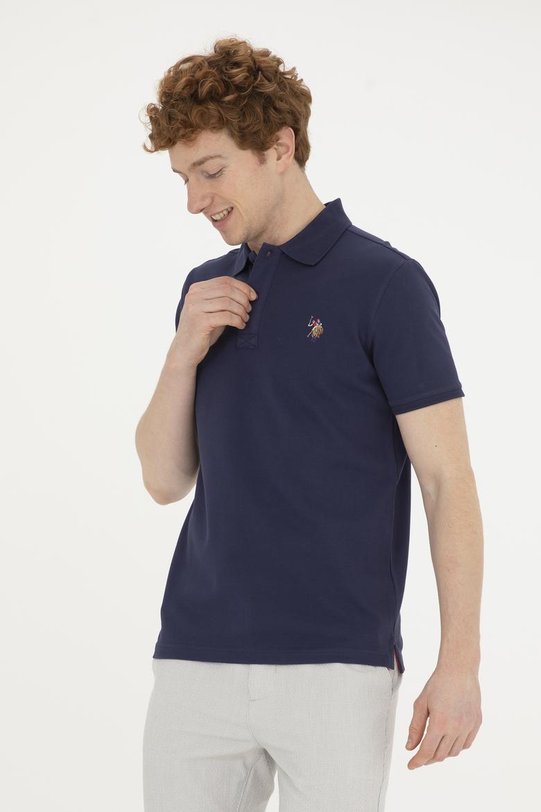 Erkek Lacivert Basic Tişört - 50267944010