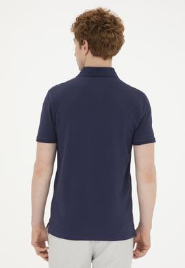 Erkek Lacivert Basic Tişört - 50267944010