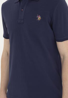 Erkek Lacivert Basic Tişört - 50267944010