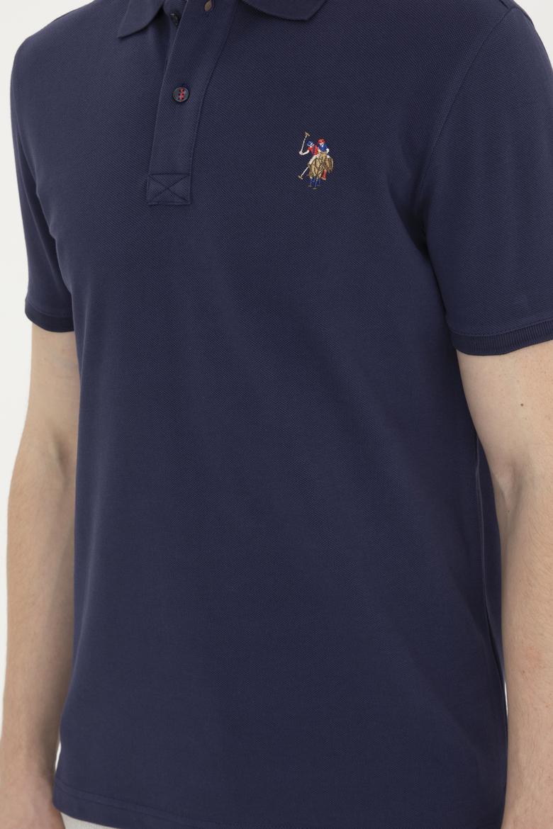 Erkek Lacivert Basic Tişört - 50267944010