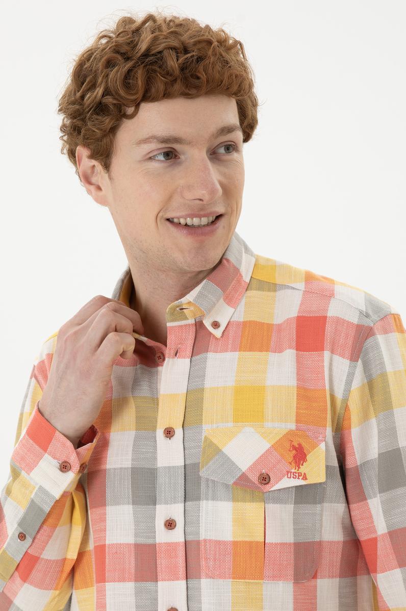 Erkek Kırmızı Kareli Gömlek