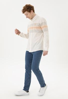 Erkek Bej Gömlek - 50282877014