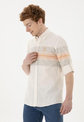 Erkek Bej Gömlek - 50282877014