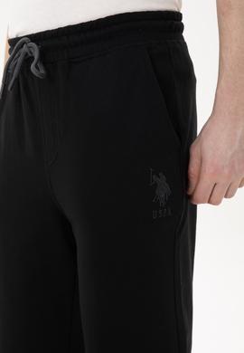 Erkek Siyah Örme Şort - 50279640026