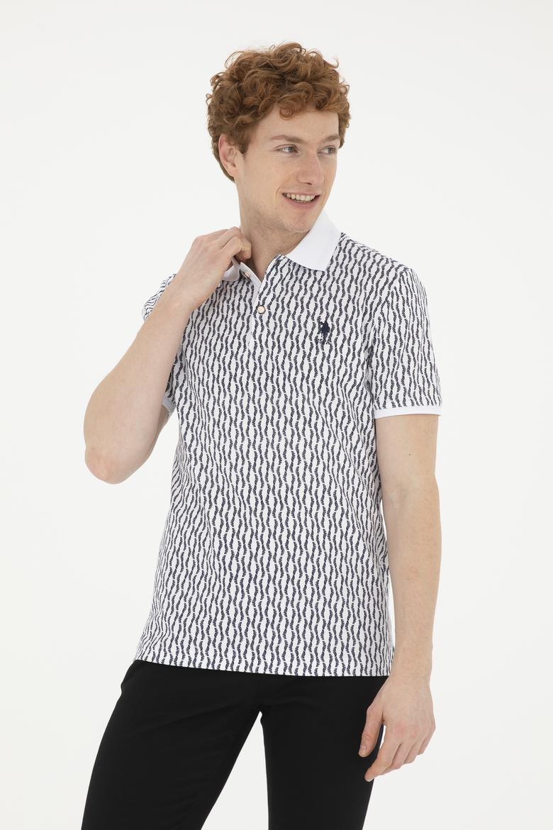 Erkek Regular Fit Polo Yaka Lacivert Tişört - 50281520021