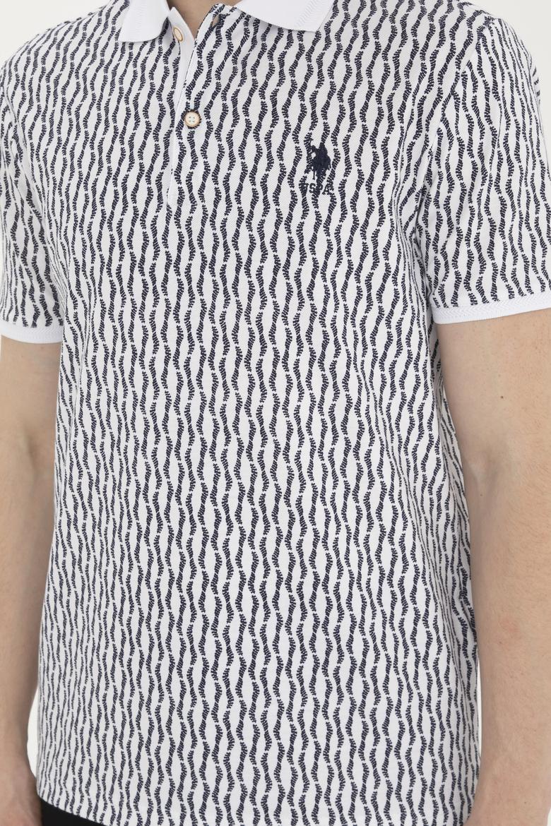 Erkek Regular Fit Polo Yaka Lacivert Tişört - 50281520021