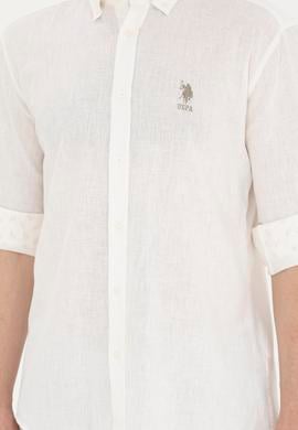 Erkek Haki Uzun Kollu Gömlek - 50288375014