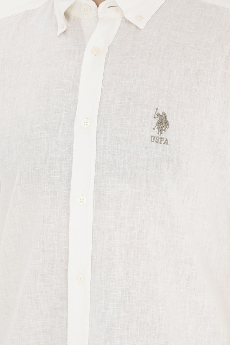 Erkek Haki Uzun Kollu Gömlek - 50288375014