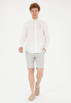 Erkek Haki Uzun Kollu Gömlek - 50288375014