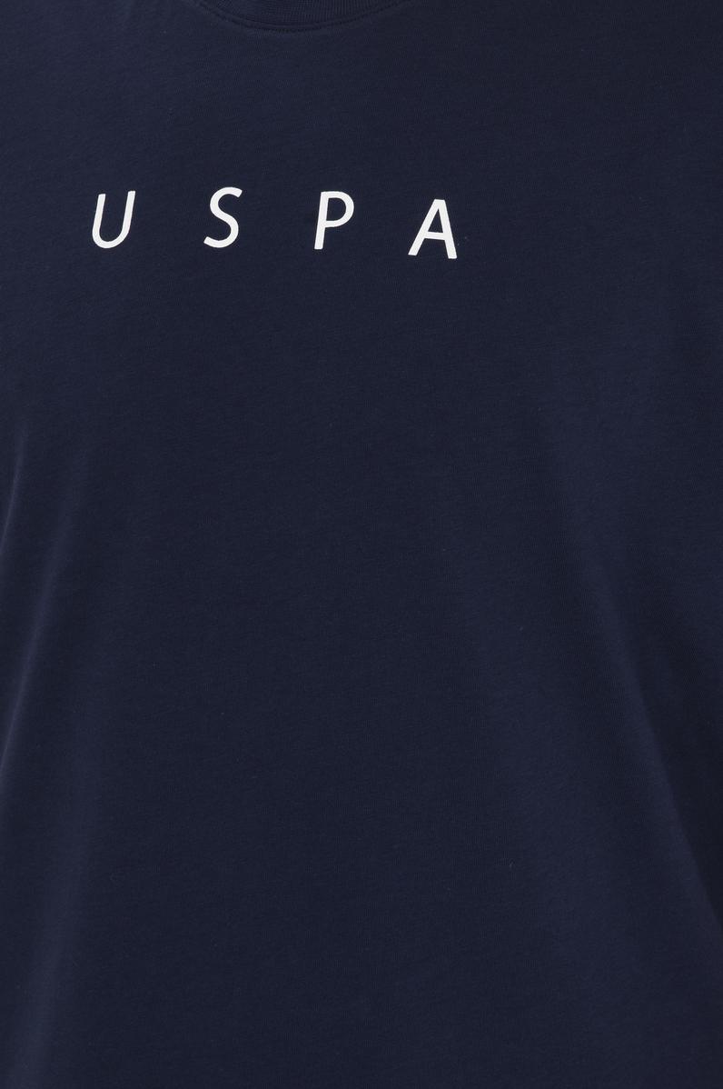 Erkek Comfort Fit Bisiklet Yaka Lacivert Tişört