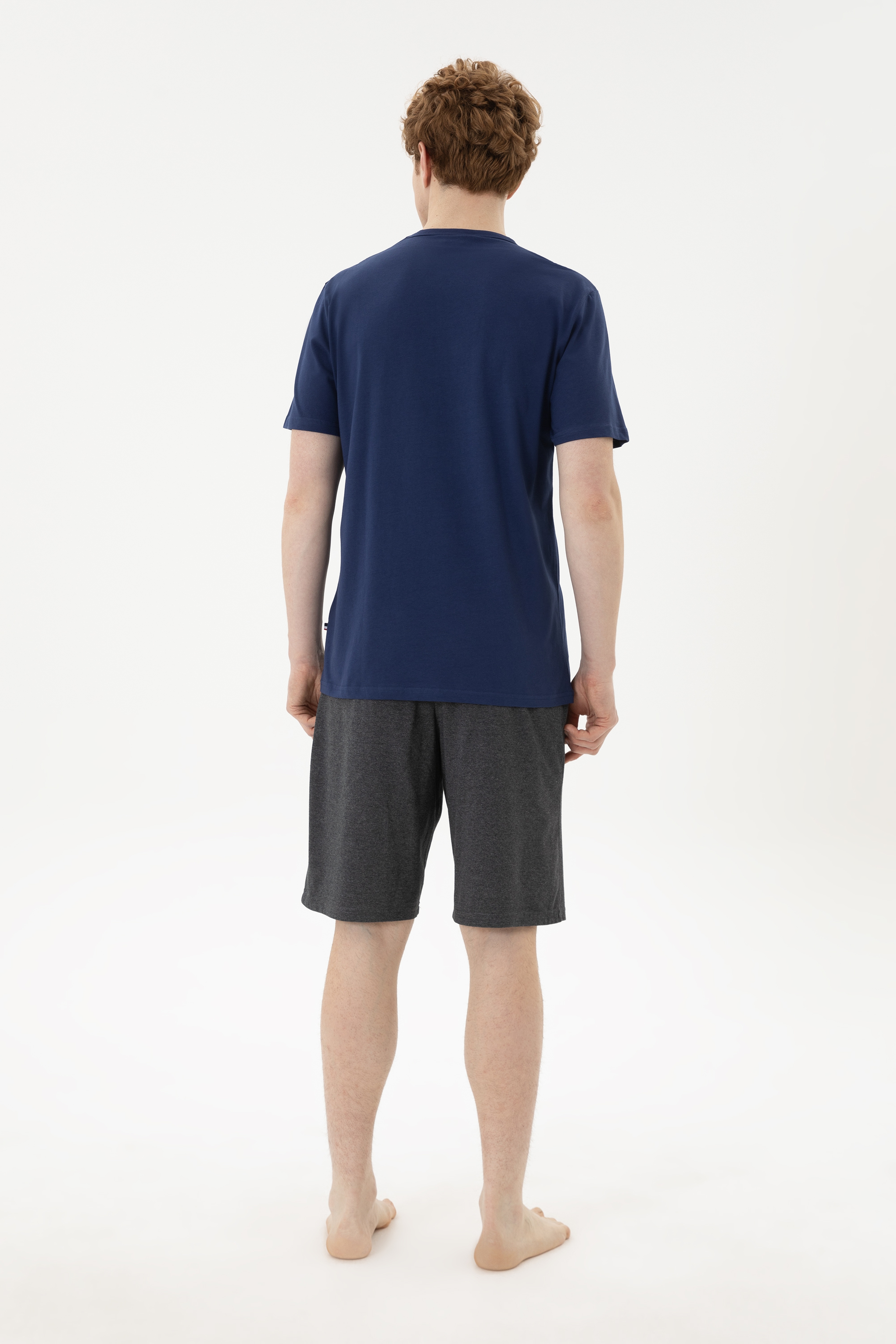 Erkek Lacivert Pijama Takımı - Image 5