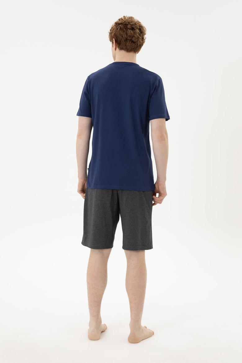 Erkek Lacivert Pijama Takımı - 50291695004