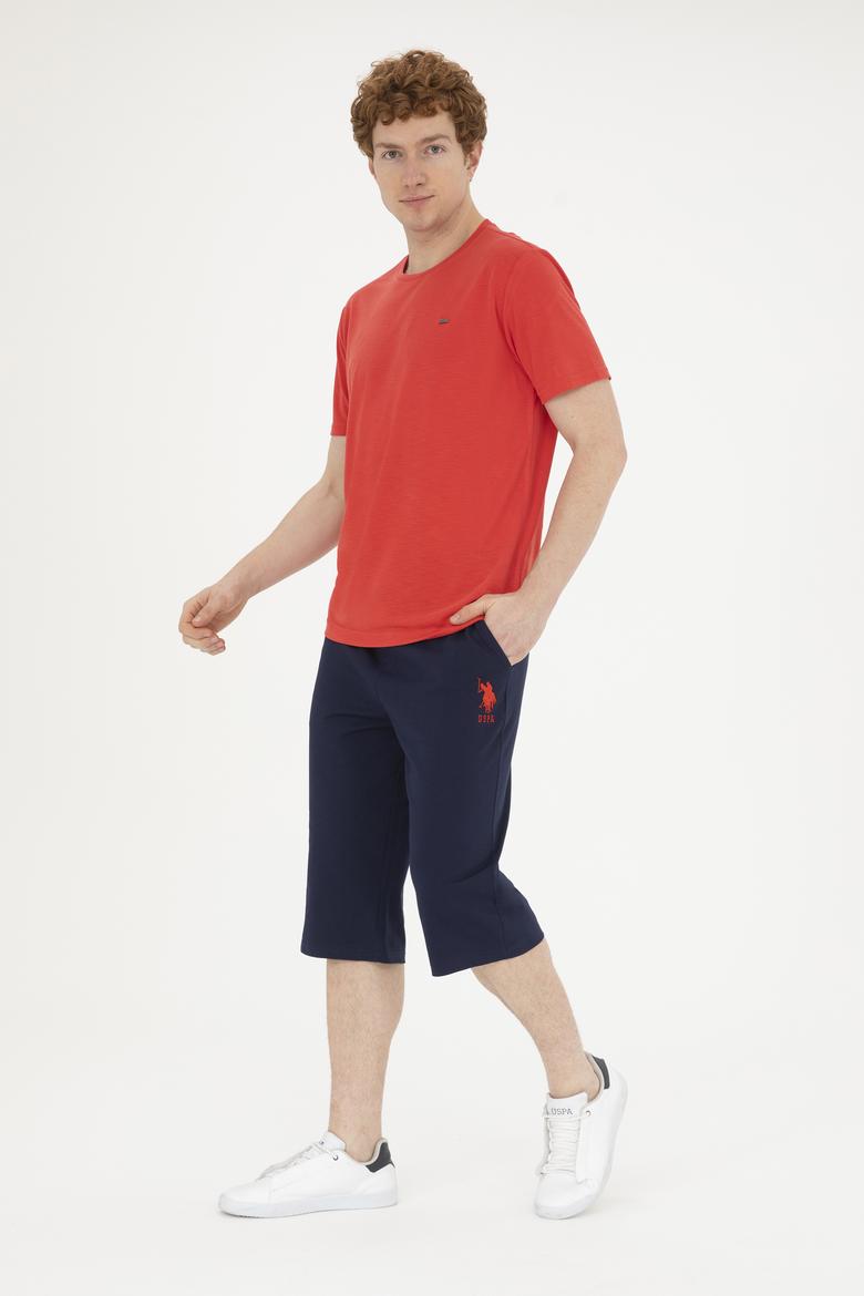 Erkek Lacivert Örme Şort - 50279640001